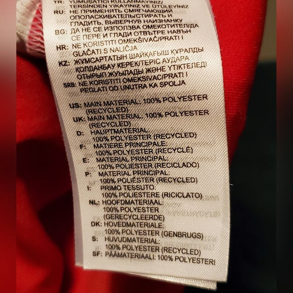 Ajax Amsterdam 2021-2022 Adidas Aeroready Training Jersey Red - Picture 6 of 8